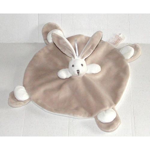 Doudou Lapin Rond Beige La Galleria