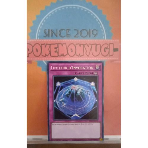 Limiteur D'invocation Ra01-Fr070 Secret Rare Rarity Collection Carte Yu-Gi-Oh Konami