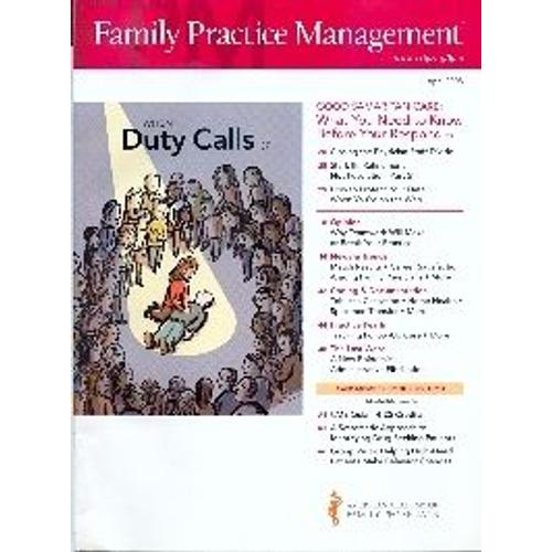 Family Practice Management  N° 154 : Volume 15 No. 4
