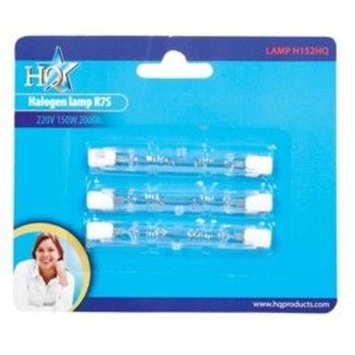 Hq H152hq - Ampoule Halogène  R7s - 150w - 3 Pieces