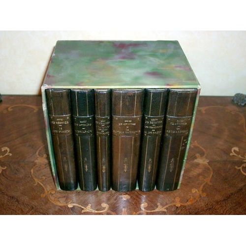 L' Oeuvre Romanesque. Complet En 6 Volumes. 1) Le Bon Plaisir. Bois Originaux De Raphaël Drouard. 2) L'escapade. Bois Originaux De P. E. Vibert. 3) L'illusion Héroïque De Tito Bassi. Bois ...