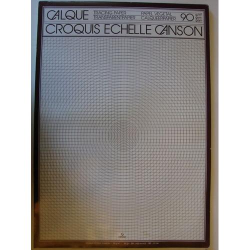 Papier Calque, Croquis Échelle En Couverture, 90g, Format A3,