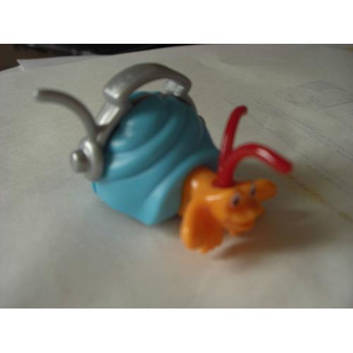 Kinder Surprise - Tt059 - Corp Bleu Type Escargot, Tête Orange Et Antennes Rouges