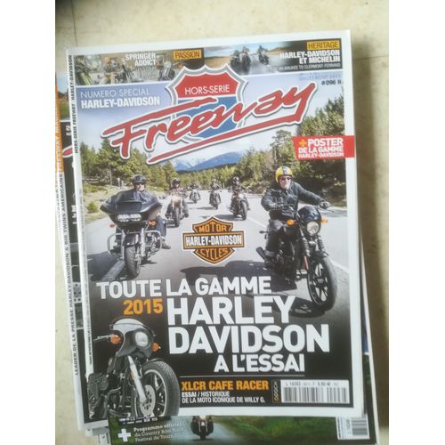 Freeway Hors Serie 96 De 2015 Street Xg750,Sportster 883n Iron,Dyna Fat Bob,Softail Fat Boy,Road Glide Special,Night Rod Special,1000 Xlcr