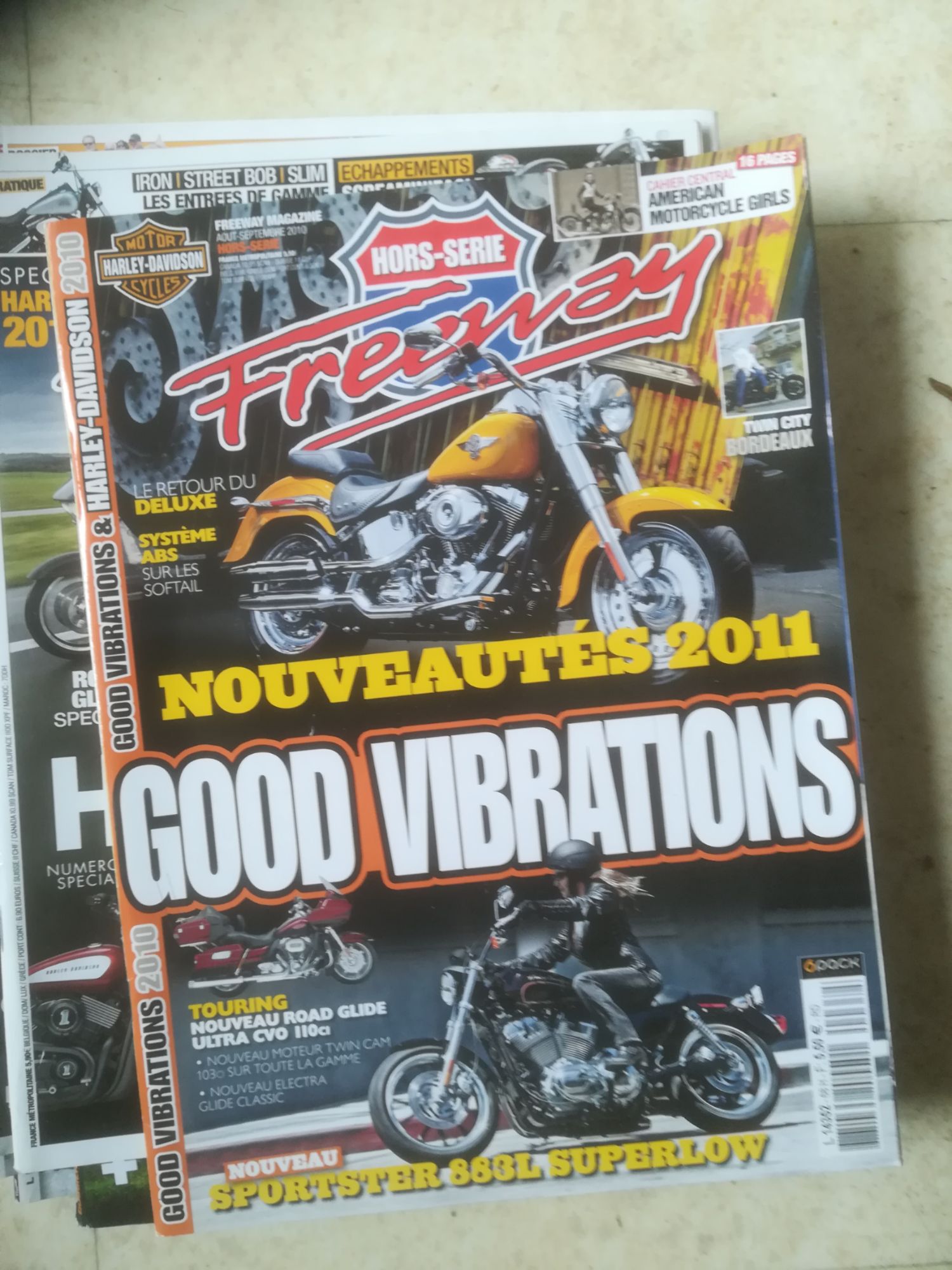 Freeway Hors Serie 68 De 2010 Wide Glide,Street Bob,Road King Eml,Fat Bob