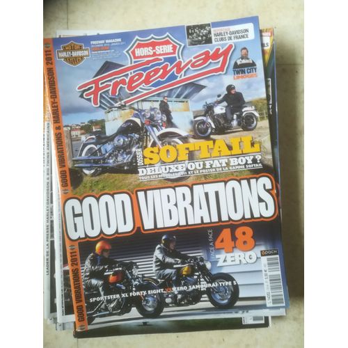 Freeway Hors Serie 70 De 2010 Softail Fat Boy Special,Softail Deluxe,Sportster Xl48,1340 Zero Type 7,Wide Glide,Softail Heritage