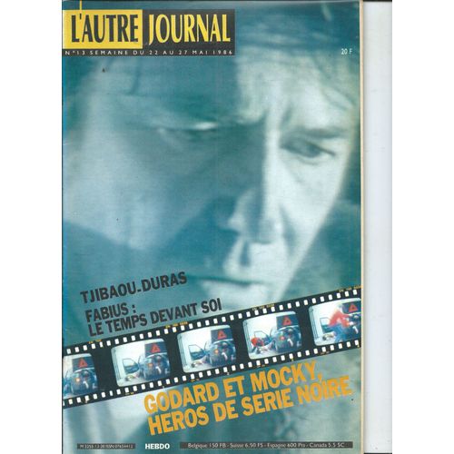 L'autre Journal 22/05/1986 Godard & Mocky, Thierry Levy, Jean-Marie Tjibaou, Alpha Blondy, Lulius Améde Laou, Pierre Friloux, Pierre Soury,Louis Feuillade,Frantz Salieri,Emmanuel Loi, Polanski,Derrida