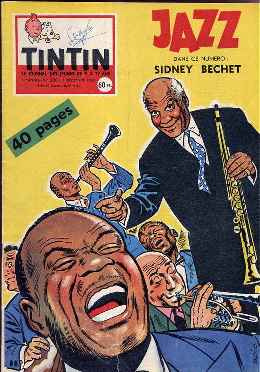 tintin N 580 jazz dans ce num ro sidney bechet Rakuten