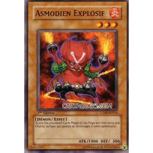 Asmodien Explosif En Francais 1 Ere Ed Cdip-016