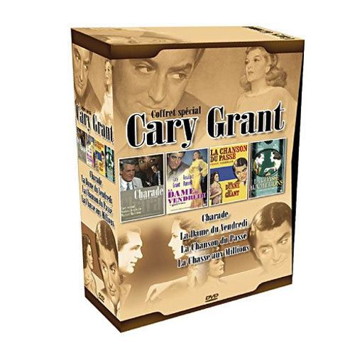 Coffret Spécial Cary Grant : Charade - La Dame Du Vendredi - La Chanson Du Passé - La Chasse Aux Millions