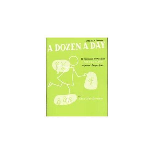 A Dozen A Day En Anglais - Livre 2 Piano - Vert     Niveau Elémentaire
