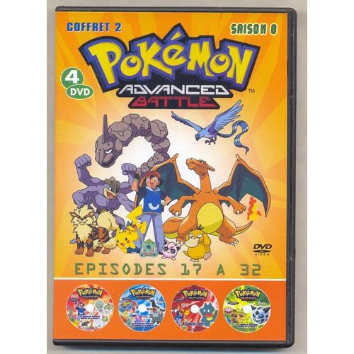 Pokemon Advanced Battle Saison 8 Coffret N° 2  - Episodes 17 À 32