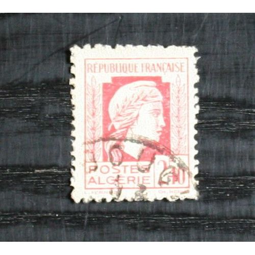 Timbre Oblitéré  : Marianne, Algérie