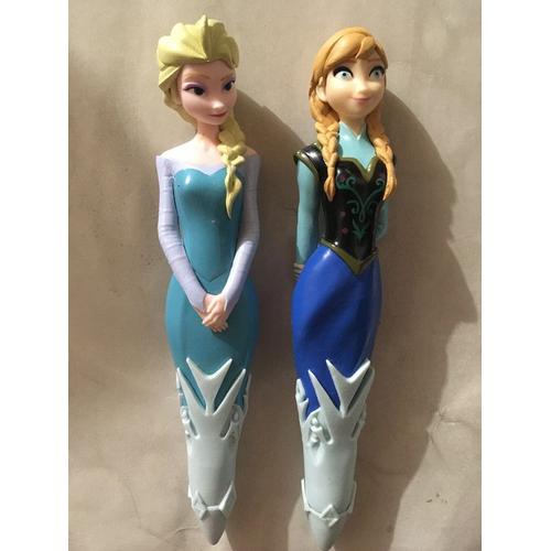 2 Gros Stylos De Luxe Reine Des Neiges Disney