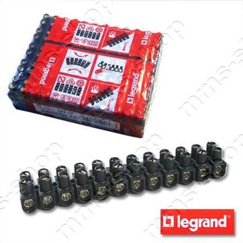 Legrand 34217 -  Bornes de raccordement 16 mm² noires