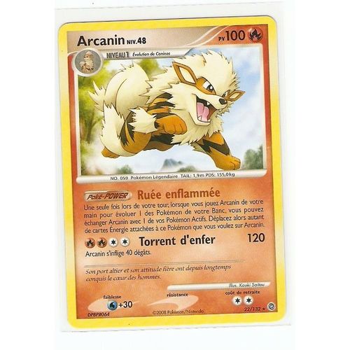 Arcanin  100 Pv 22/132 D&p "Merveilles Secretes"