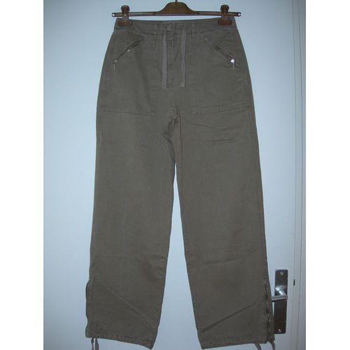 Pantalon Caroll Taille 40 Style Détente Beige