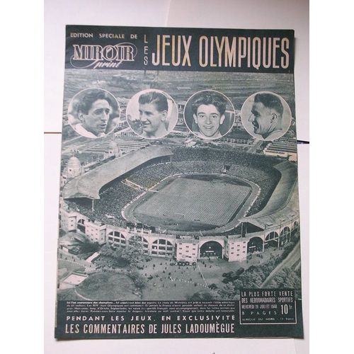 Miroir Sprint Hors-Série N° 00 : Edition Spéciale Les Jeux Olympiques