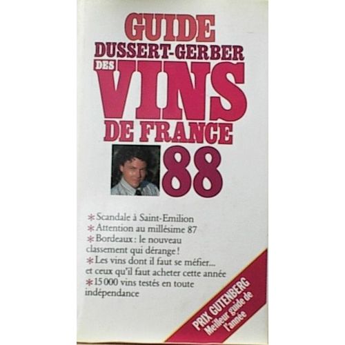 Guide Des Vins De France 1988