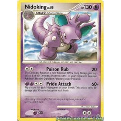 Rare "Merveilles Secrètes" -Nidoking- 130pv Neuf Version Française