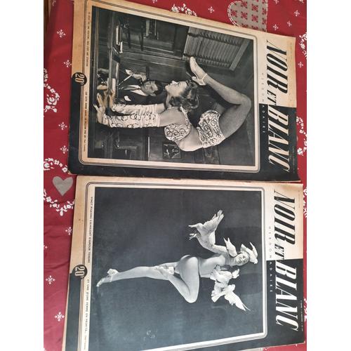 Lot 8 Revues Noir Et Blanc Années 1948 ,1953,1954