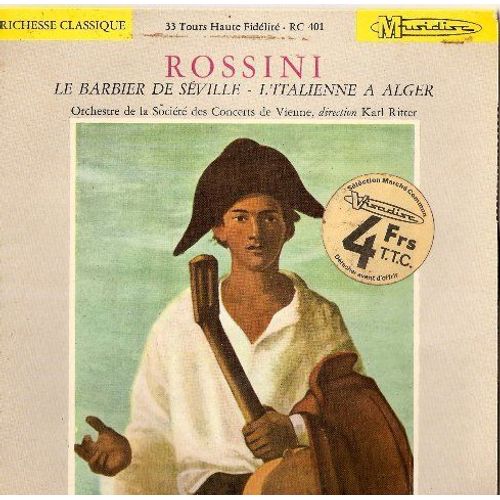 Le Barbier De Séville - L'italienne A Alger