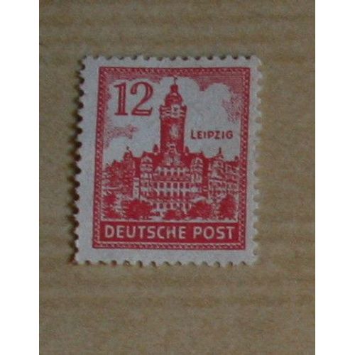 Timbre  Allemagne, Leipzig