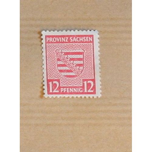 Timbre  Allemagne, Provinz Sachsen