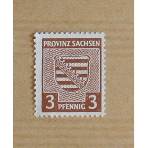Timbre  Allemagne, Provinz Sachsen