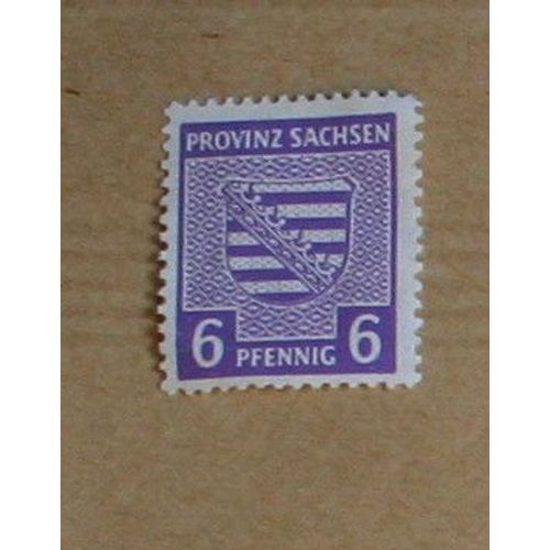 Timbre  Allemagne, Provinz Sachsen