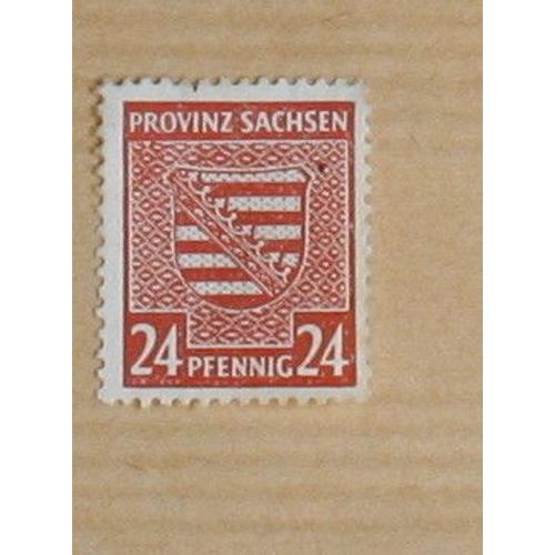Timbre  Allemagne, Provinz Sachsen