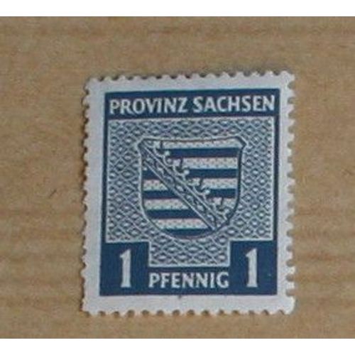 Timbre  Allemagne, Provinz Sachsen