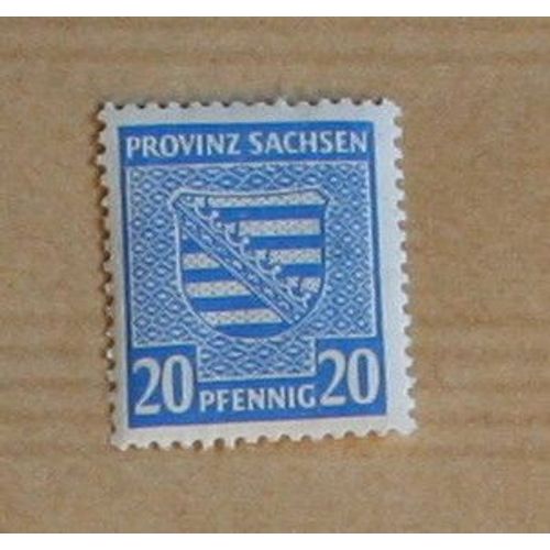 Timbre  Allemagne, Provinz Sachsen