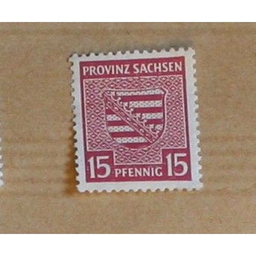 Timbre  Allemagne, Provinz Sachsen