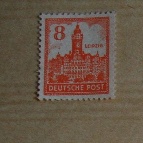 Timbre  Allemagne, Leipzig