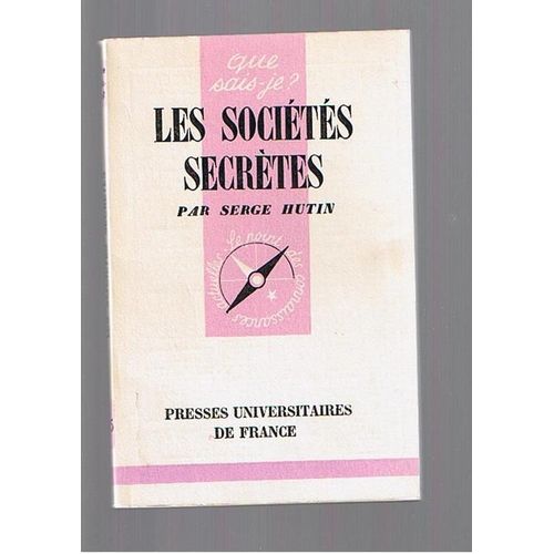 Les Societes Secretes
