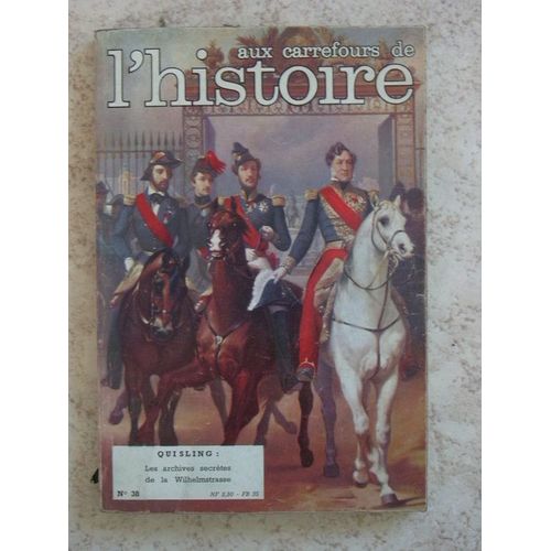 Aux Carrefours De L'histoire  N° 38