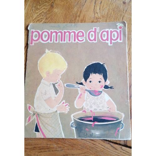 Revue Ancienne Pour Enfants "Pomme D'api" Année 1969