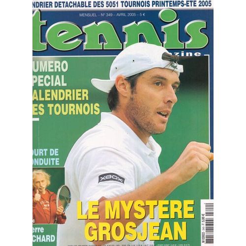 Tennis Magazine  N° 349 : Le Mystere Grosjean