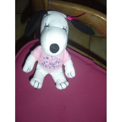 Peluche Snoopy Fille Belle 15 Cm