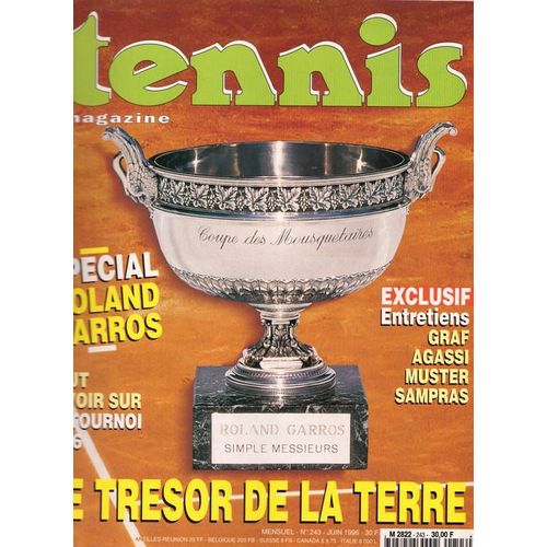 Tennis Magazine  N° 243 : Le Trésor De La Terre