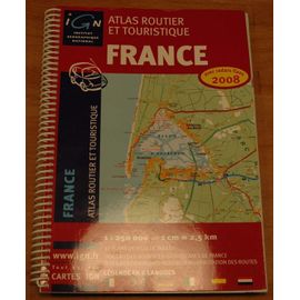 Atlas Routier Et Tourisme France Avec Radars Fixes 2008