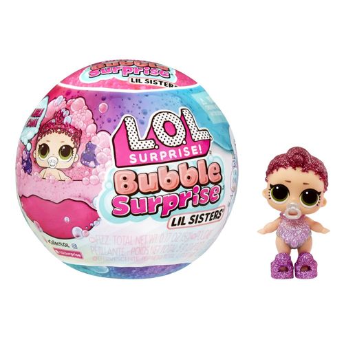 Color Change L.O.L. Surprise Bubble Surprise Poupées Lil Sisters Asst En Pdq