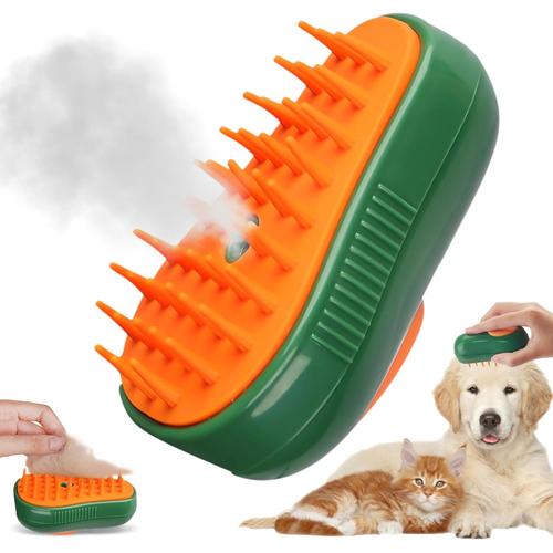 Brosse À Vapeur 3 En 1 Pour Chat Brosse À Poils De Chat À Vapeur Électrique Brosse Pour Pour Chats À Poils Courts Et Longs (Avocat)