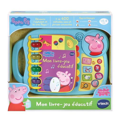 Jouets Educatifs Licence Peppa Pig - Mon Livre-Jeu Éducatif