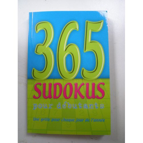 365 Sudokus Pour Débtants