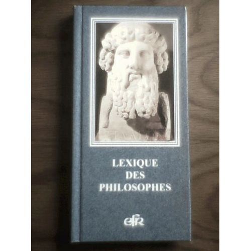 Le Lexique Des Philosophes