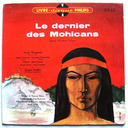 "Le Dernier Des Mohicans" Musique De Norman Maine / Livre-Disque 25cm Original Biem, Pochette Ouvrante Avec Livret Et Texte Intégral