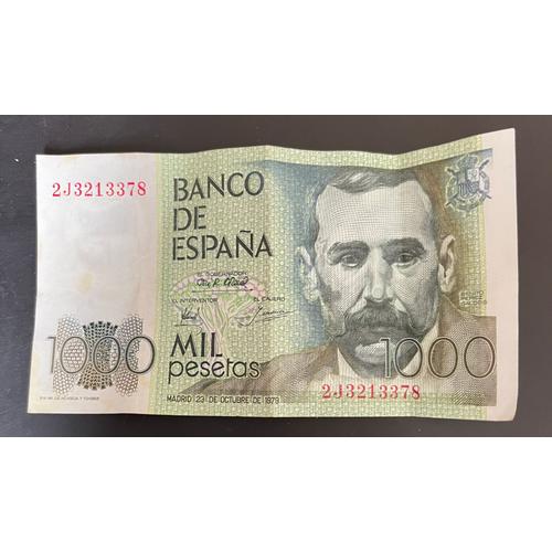 Billet 1000 Pesetas 1979