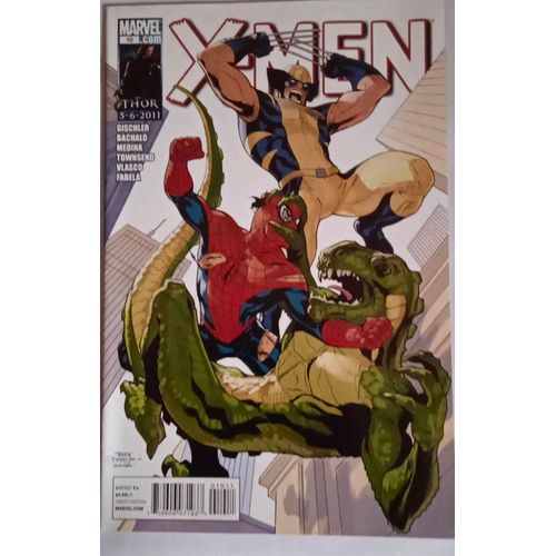 X-Men # 10 ( V.O. Marvel 2011 ) *** Emma & Spider-Man In The Sewers ! By Chris Bachalo **